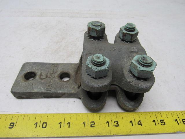 UA-25-2 IPS Straight Bolt Cable To Flat Bronze 1-1/4" Terminal Lug Tap