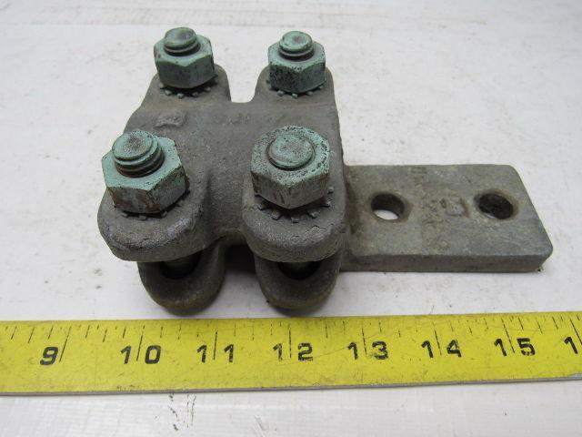 UA-25-2 IPS Straight Bolt Cable To Flat Bronze 1-1/4" Terminal Lug Tap