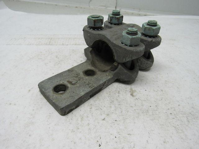 UA-25-2 IPS Straight Bolt Cable To Flat Bronze 1-1/4" Terminal Lug Tap