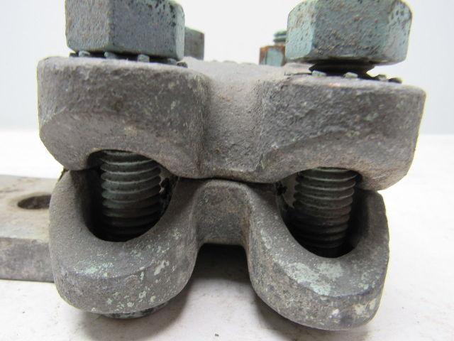 UA-25-2 IPS Straight Bolt Cable To Flat Bronze 1-1/4" Terminal Lug Tap