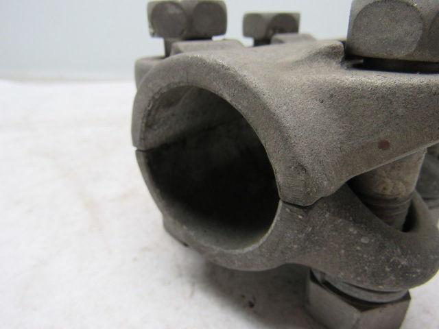 A B W 1-1/4" IPS Straight Bolt Cable To Flat Aluminum Terminal Lug Tap