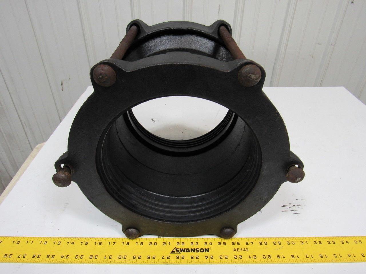 ROMA XR501 8" x 7" Extended Range Ductile Iron Coupling