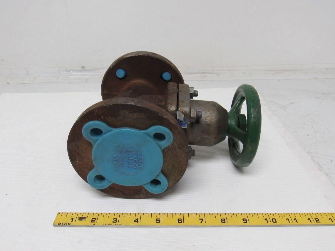 1-1/4" Flanged Shut Off Cast Steel Globe Valve