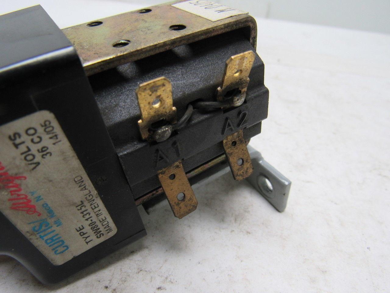 SW80-1315L Curtis Albright 36VDC Coil Contactor