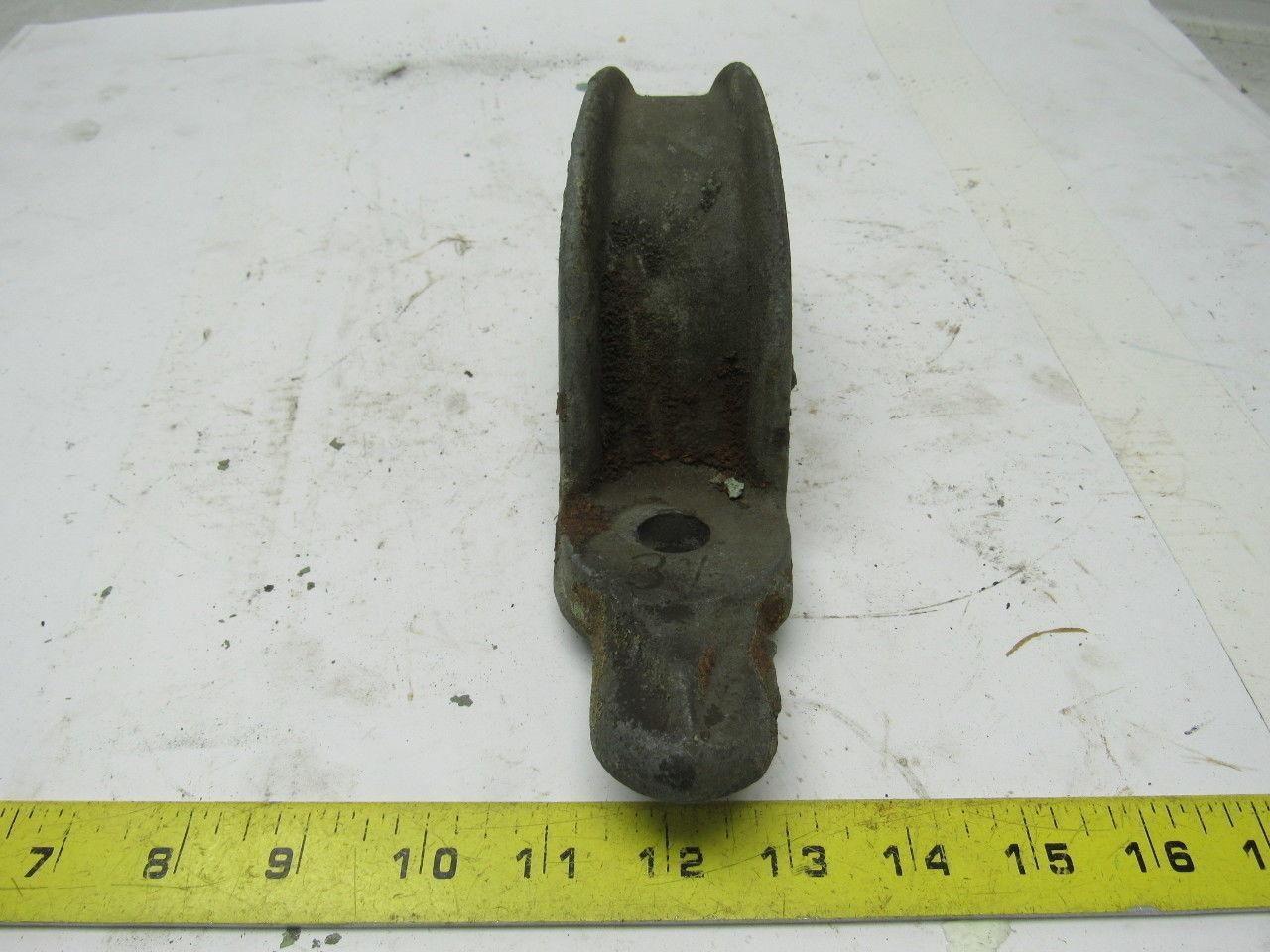 Elcor 3-1/2" Malleable Iron One Hole Conduit Strap Lot of 11
