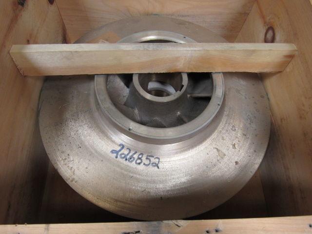 Sturm 0146469-02 Sturm 19" OD Bronze Pump Impeller 3-1/4" Bore 11-1/2" Bushing O