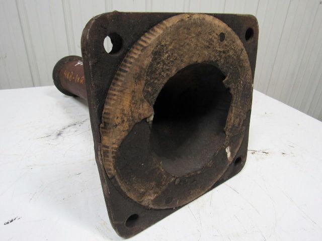 United Conveyor 4B8-1X2 Vintage Steampunk Jetpulsion Pump Combining Tube 4" ID