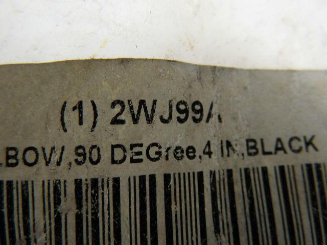 Grainger International 2WJ99A 4" Black Pipe Steel 90° Elbow