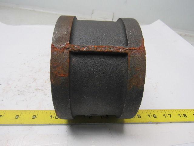 Grainger International 2WU61A 4" NPT Black Pipe Iron Coupling