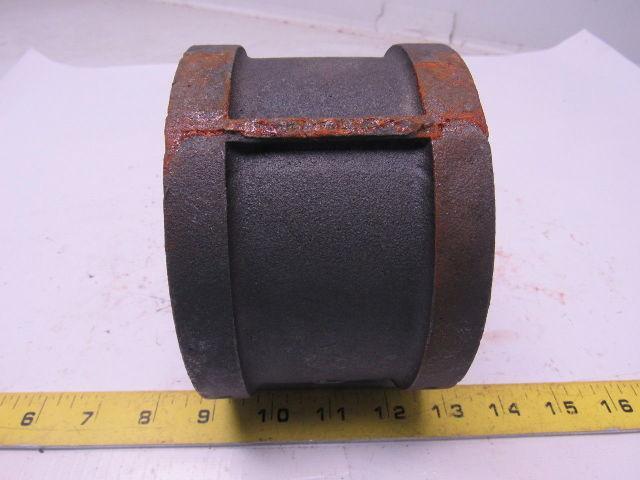 Grainger International 2WU61A 4" NPT Black Pipe Iron Coupling