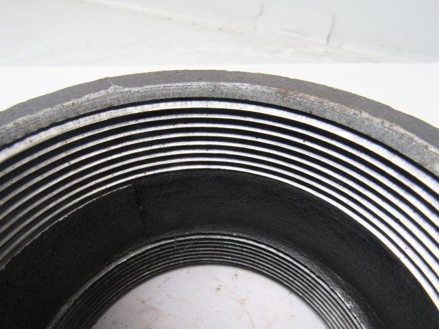 Grainger International 2WU61A 4" NPT Black Pipe Iron Coupling