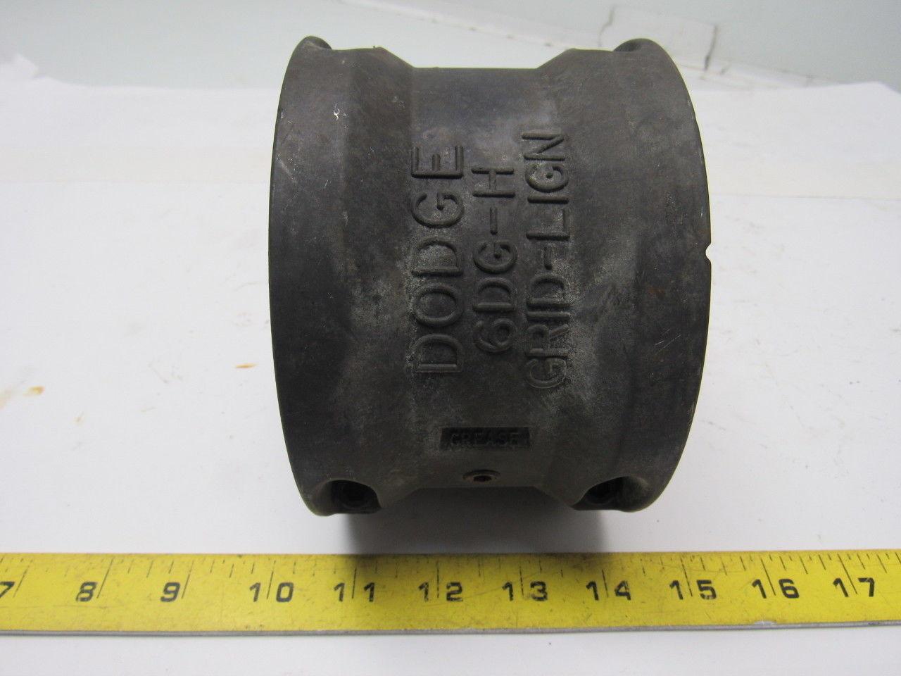 Dodge 6DG-H Grid-LIGN Flexible Coupling W/1 1-7/8" Bore Hub (Only 1 Hub)