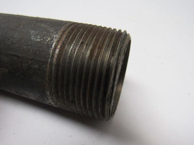 1-1/4" X 5-1/2" Black Pipe Nipple Lot of 12