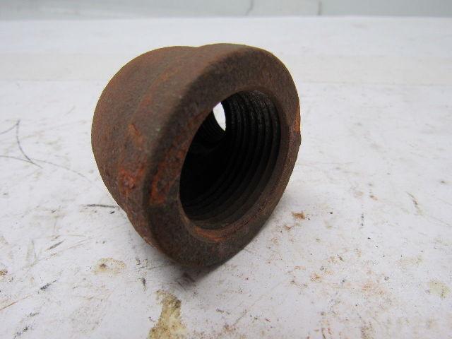 JP Ward 1" To 1/2" Reducing 90 Degree Black Pipe Elbow Lot Of 19