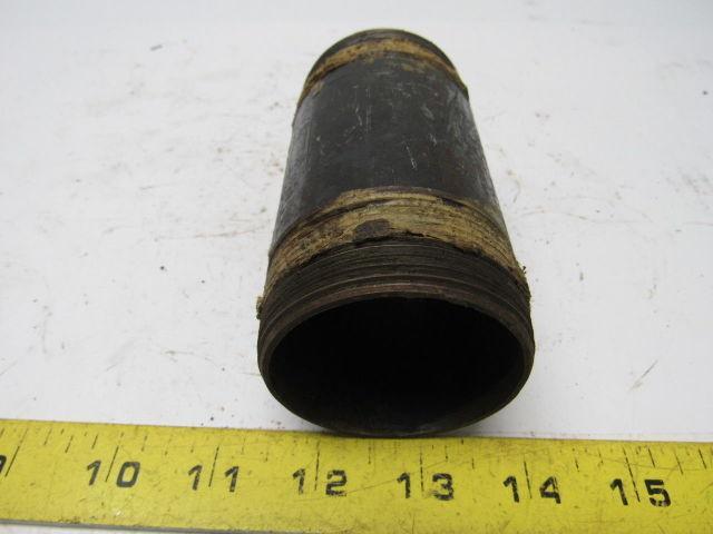 2" NPT x 4-1/2" Schedule 40 Black Steel Nipple Lot of 24