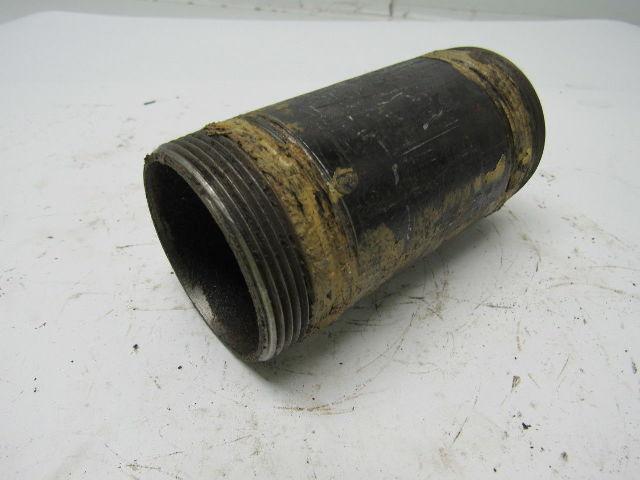 2" NPT x 4-1/2" Schedule 40 Black Steel Nipple Lot of 24