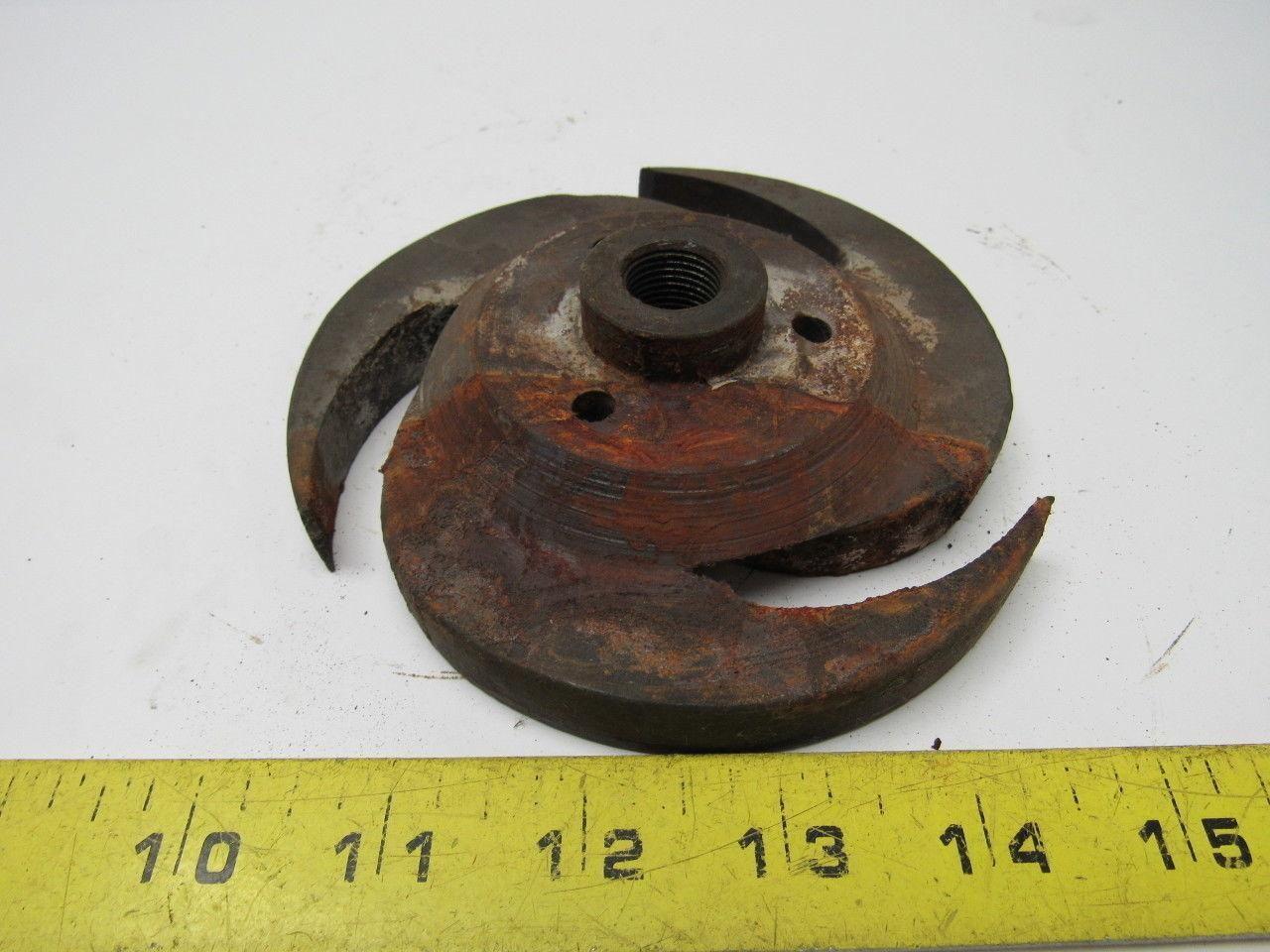 148A Replacement Impeller 4-7/8" OD 3/8"-18 Threaded Bore