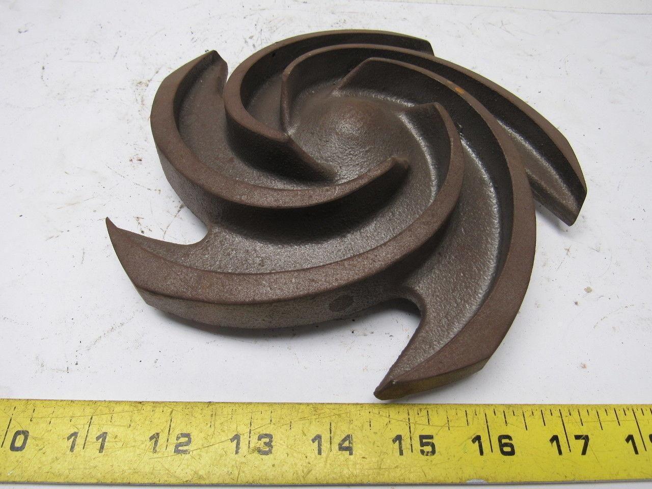 Goulds Pumps 56091 Replacement 5-Vane Impeller 7-1/2" OD 3/8" Bore