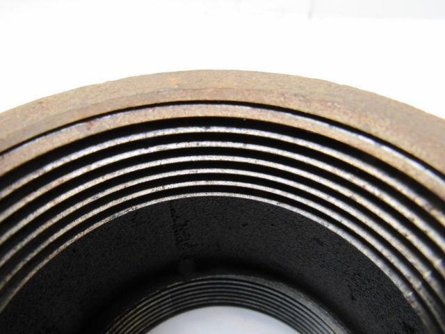 3" x 2-1/2" Threaded Reducing Coupling Low-Pressure Black Iron Pipe Fitting USA