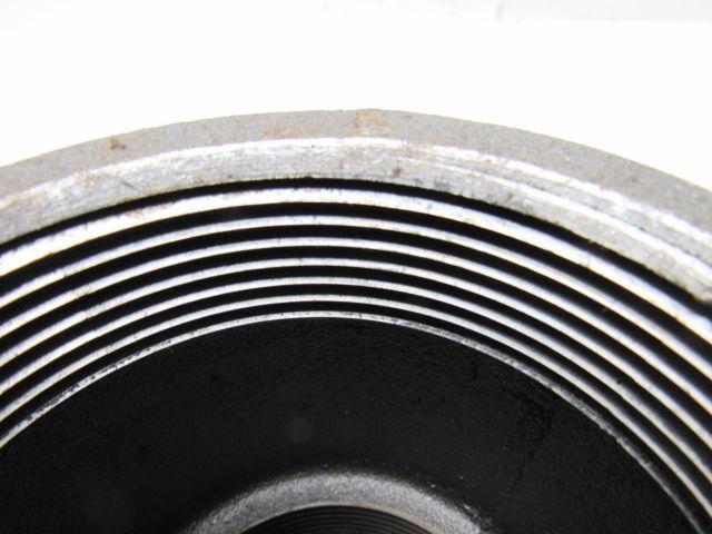 3" x 2-1/2" Threaded Reducing Coupling Low-Pressure Black Iron Pipe Fitting USA
