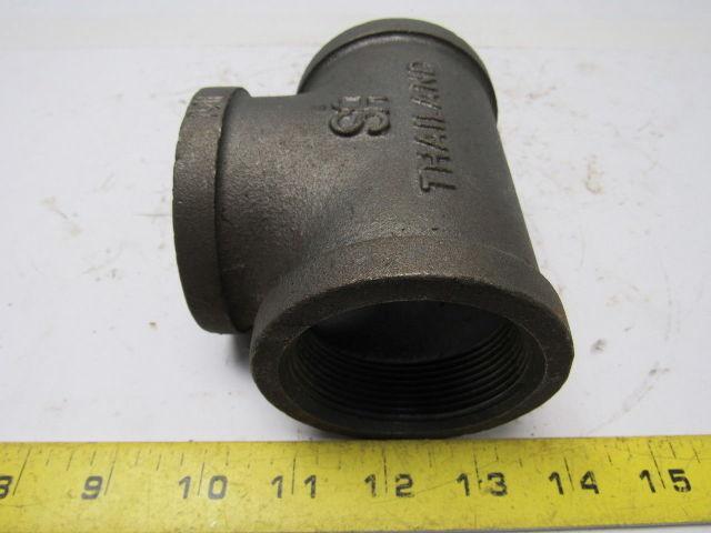 2" Malleable Iron Tee Fitting lot of 23