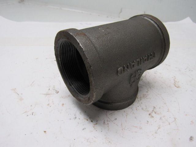 2" Malleable Iron Tee Fitting lot of 23
