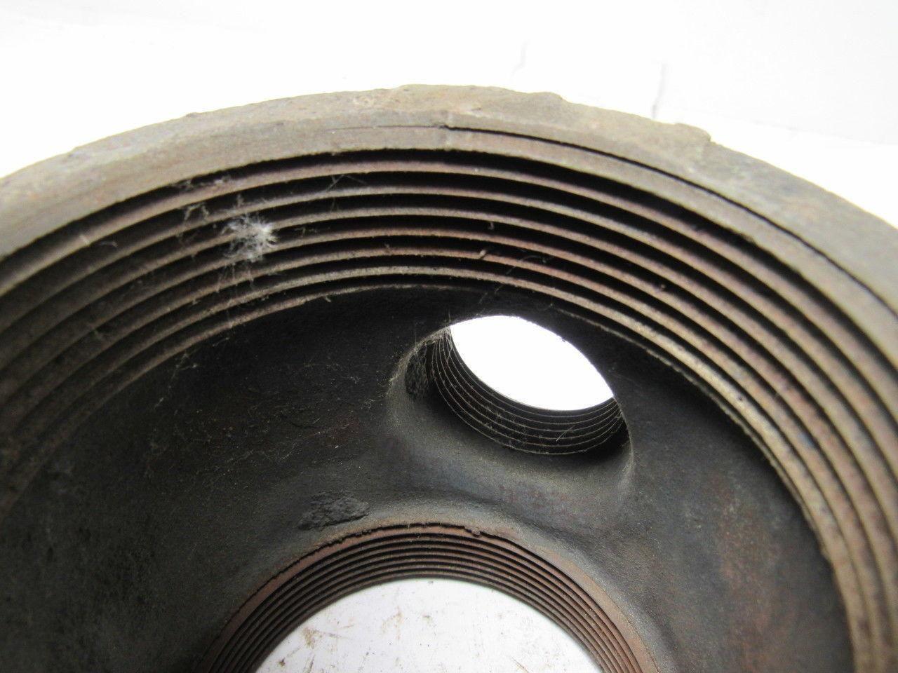 3" x 1-1/4" Malleable Iron Reducing Tee