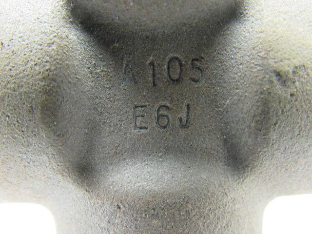 Penn B16 E6J 3/4" 3M SA/A105 Malleable Iron Cross Fitting .455" Thick Wall