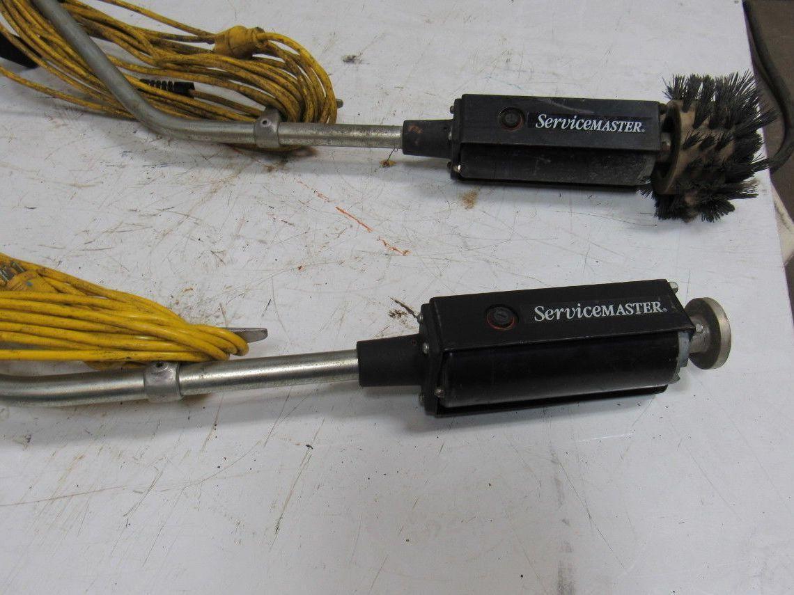 Servicemaster 56825 Commercial Tile/Baseboard Scrubber 115V 60Hz 1.5A Lot/2