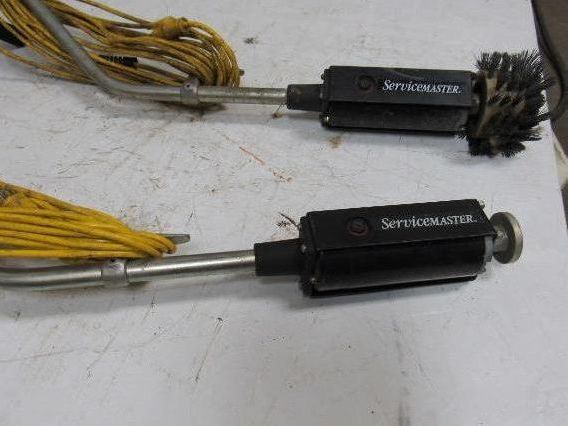 Servicemaster 56825 Commercial Tile/Baseboard Scrubber 115V 60Hz 1.5A Lot/2