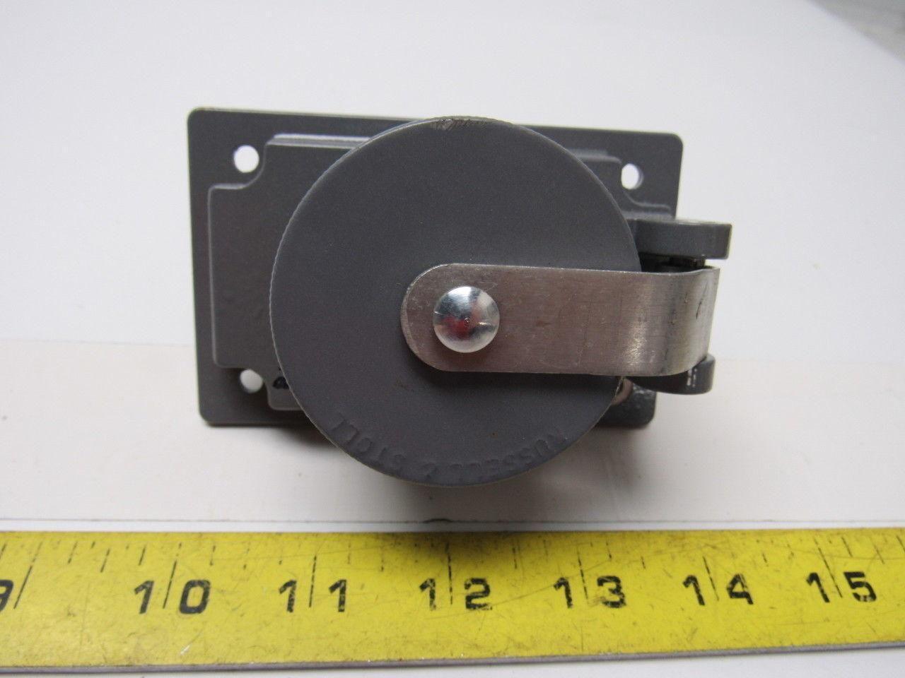 SKWR4G Russellstoll 20 Amp 600V Female Electric Receptacle 4 Wire 3 Pole