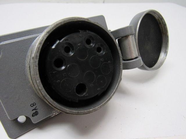 SKWR4G Russellstoll 20 Amp 600V Female Electric Receptacle 4 Wire 3 Pole