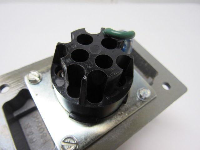 SKWR4G Russellstoll 20 Amp 600V Female Electric Receptacle 4 Wire 3 Pole