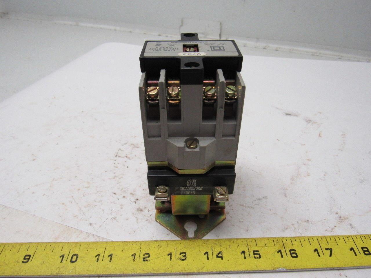 Square D XD0-22 Control Relay Series A Type XD Lot Of 2