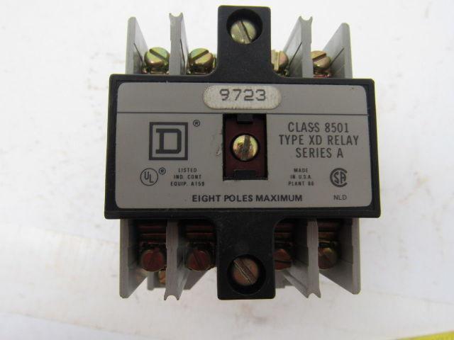 Square D XD0-22 Control Relay Series A Type XD Lot Of 2