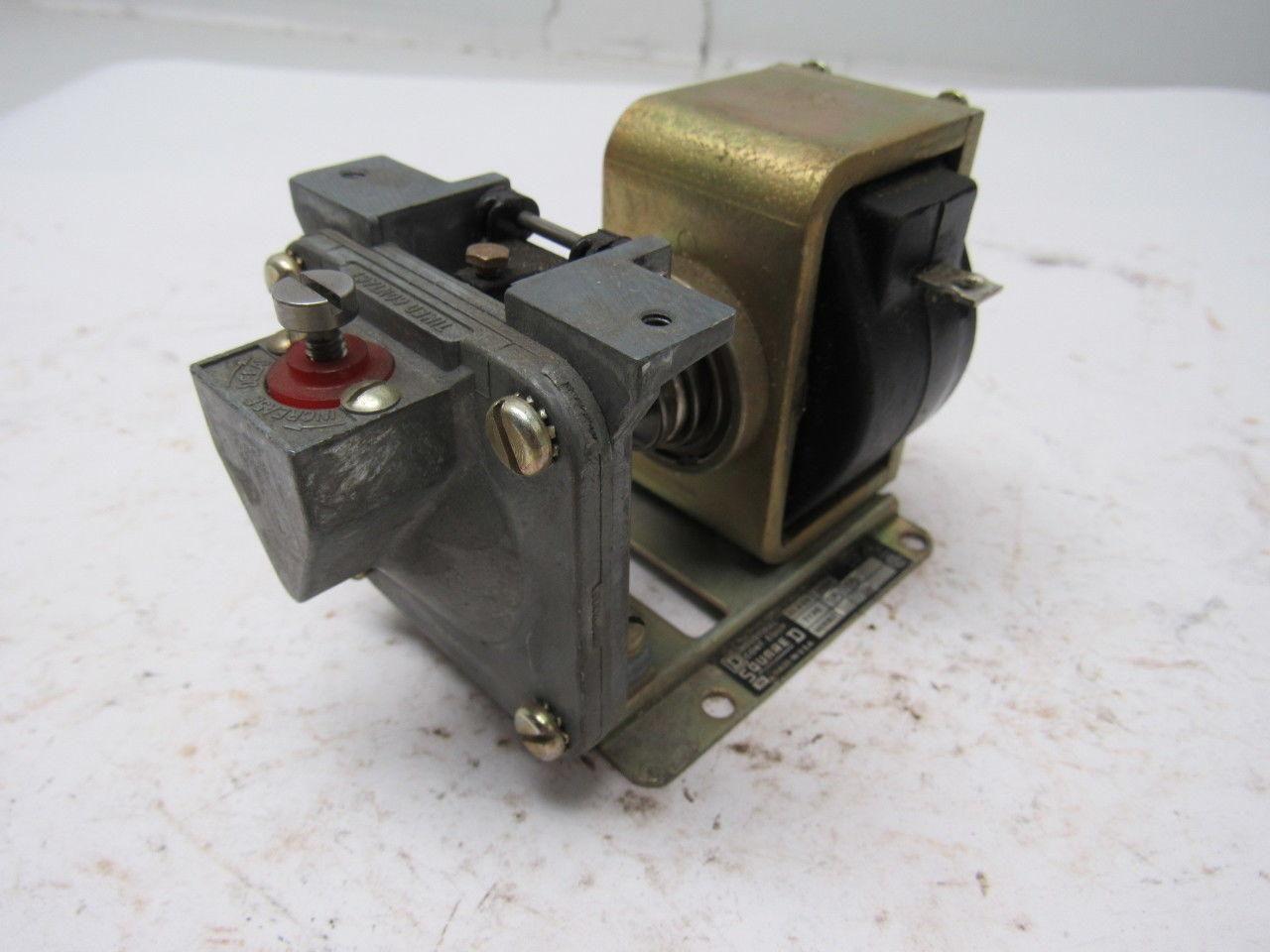 Square D Type H0-10E Timed Contact 115 VCD