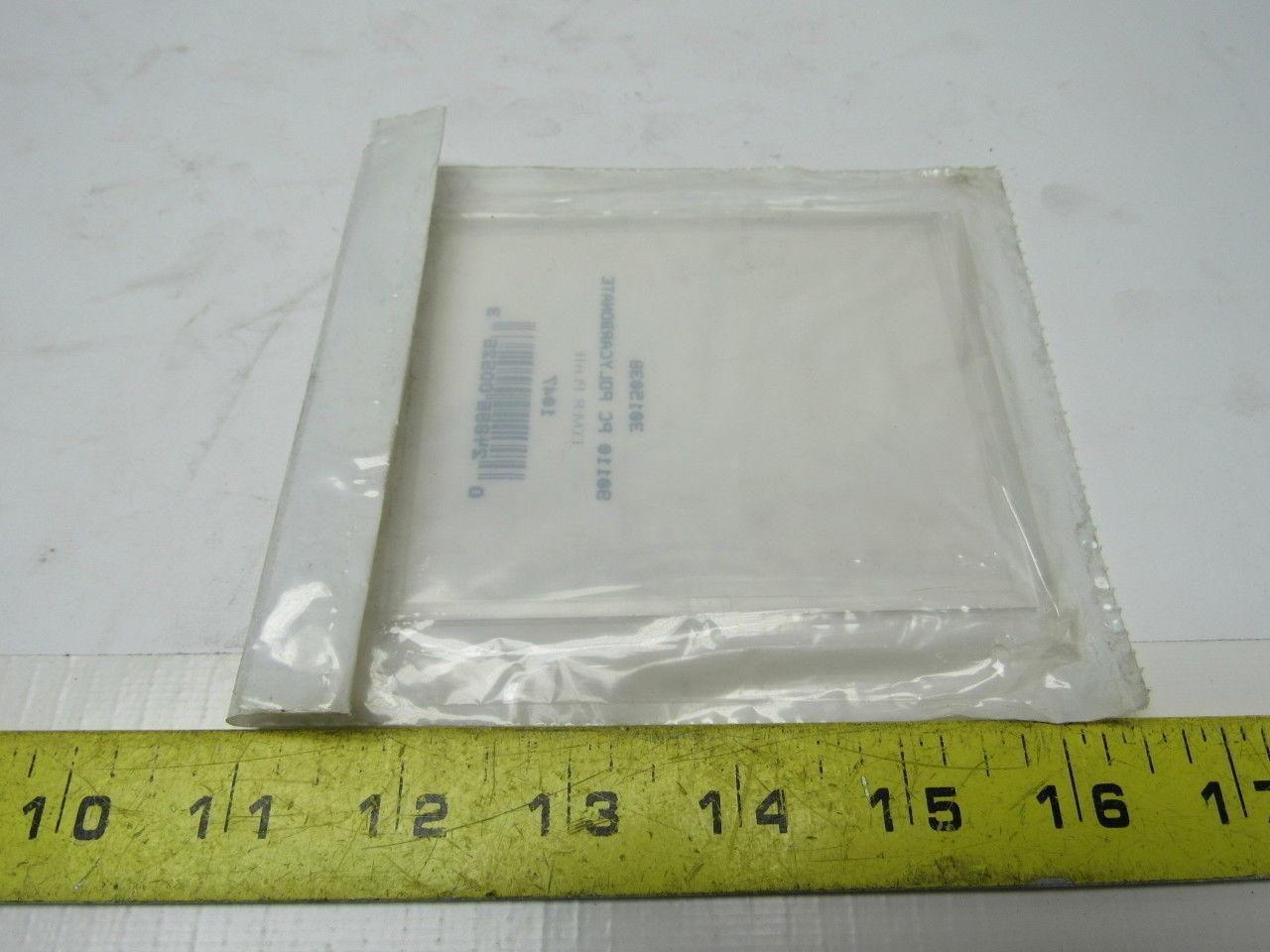 3015038 90110 Polycarbonate90x110x5mm Cover Plate Lot of 3 NEW!
