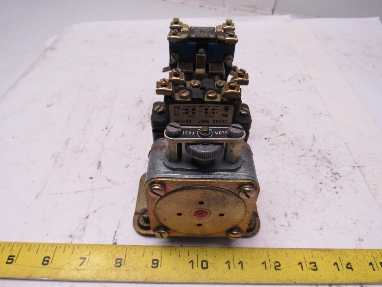 Square D Pneumatic Timing Relay Class 9050