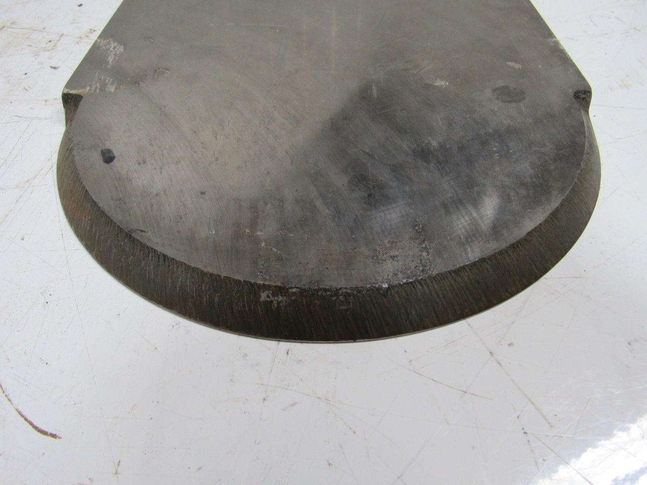 8" Stainless Steel Round Flange T Bar Maintenance Slide Gate Valve 18-1/2" OAL