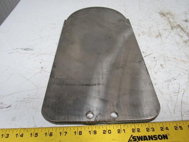 8" Stainless Steel Round Flange T Bar Maintenance Slide Gate Valve 18-1/2" OAL