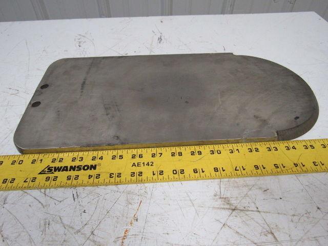 8" Stainless Steel Round Flange T Bar Maintenance Slide Gate Valve 18-1/2" OAL