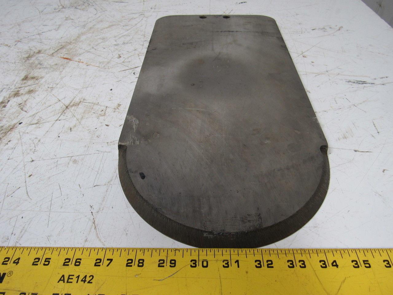 8" Stainless Steel Round Flange T Bar Maintenance Slide Gate Valve 18-1/2" OAL