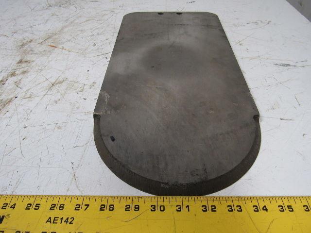 8" Stainless Steel Round Flange T Bar Maintenance Slide Gate Valve 18-1/2" OAL