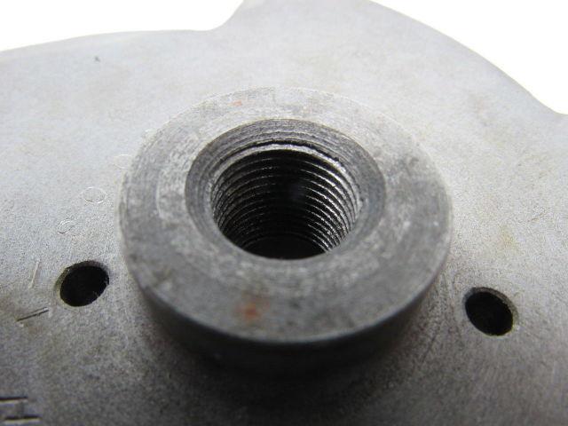 6" OD Pump Impeller 5 Vane 3/8" Threaded Bore