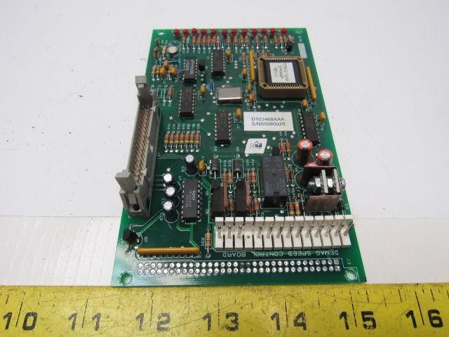 DEMAG D103468AAA Speed Control Board