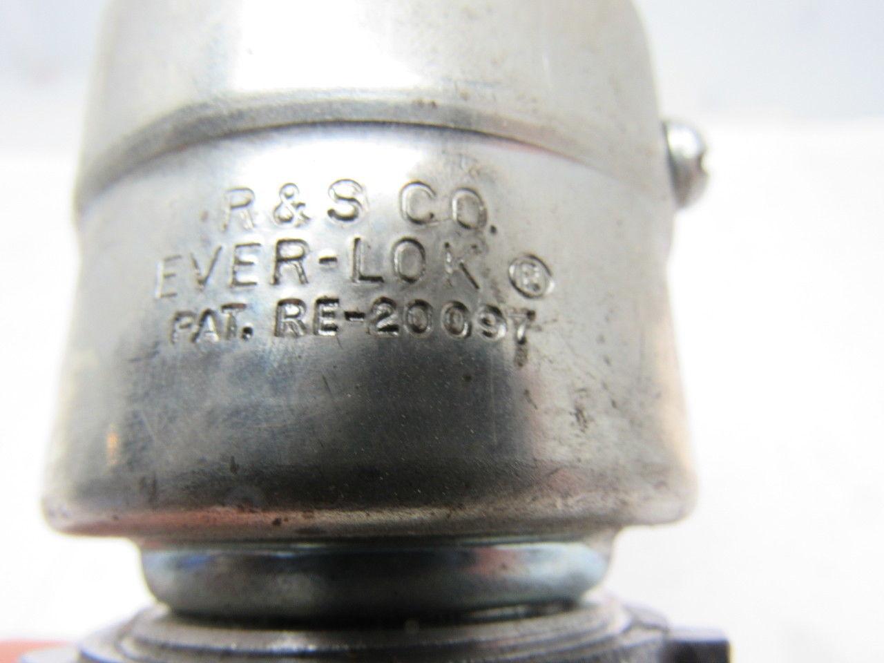 R&S Everlok RE-20097 600 VAC/250 VDC 20 AMP 9 POLE 12 WIRE Twist Lock Plug