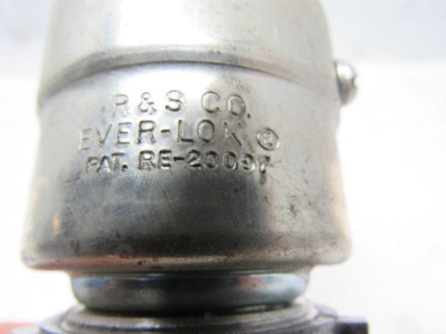 R&S Everlok RE-20097 600 VAC/250 VDC 20 AMP 9 POLE 12 WIRE Twist Lock Plug