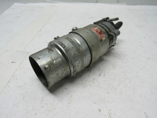 R&S Everlok RE-20097 600 VAC/250 VDC 20 AMP 9 POLE 12 WIRE Twist Lock Plug