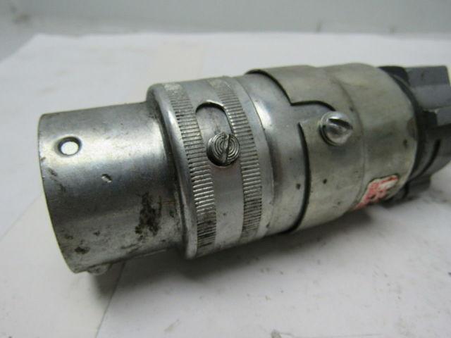 R&S Everlok RE-20097 600 VAC/250 VDC 20 AMP 9 POLE 12 WIRE Twist Lock Plug
