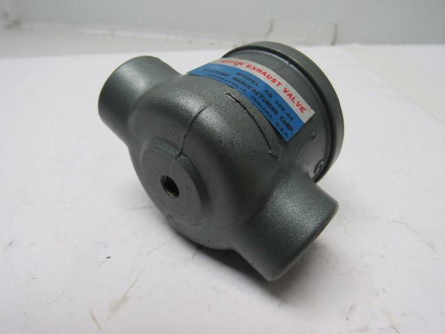 Systems Manufacturing AQ 400-04 Quick Exhaust Valve 1/2" NPT Ports